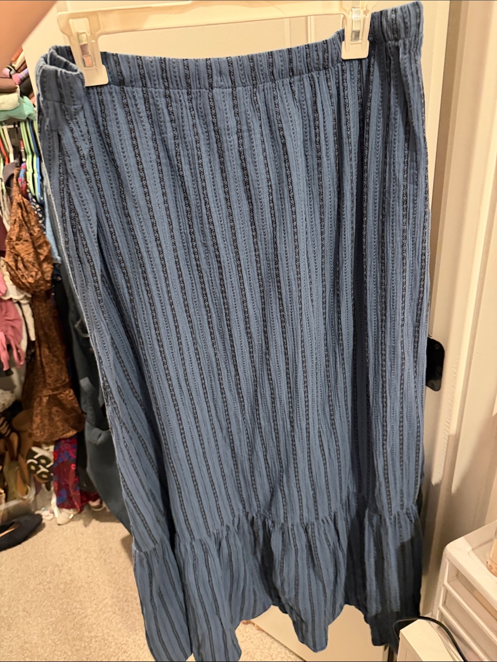 Blue Universal Thread drawstring skirt - Picture 2 of 3